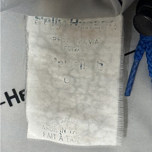 Helly Hansen Vintage Anorak Windbreaker Tech Jacket Blue Size L Lightweight - Picture 12 of 12